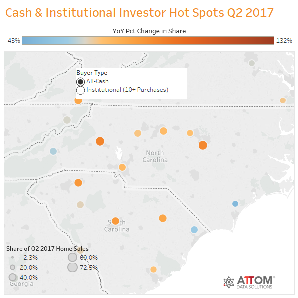 cash hot spots Q2 2017