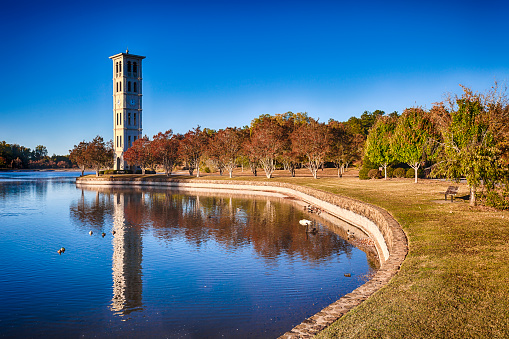 The Bell Tower at Furman University near Greenville, South Carolina.